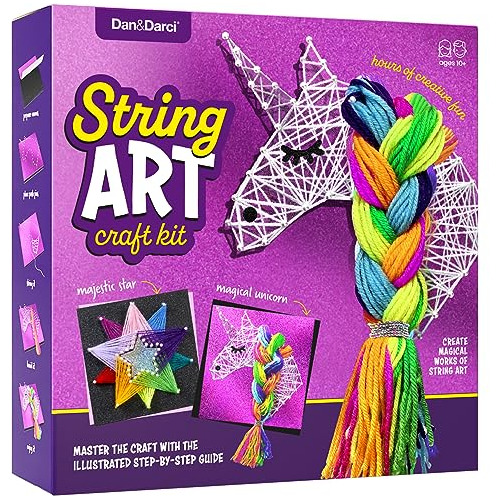 Kit De Arte De Cuerda 3d Niños, Artes Y Manualidades N...