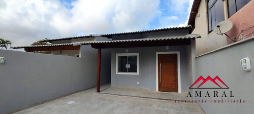 Imagem 2 de 15 de Linda Casa Três Quartos Sendo Uma Suíte Em Itaipuaçu - 417