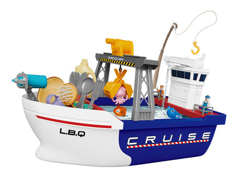 Bote De Pesca Eléctrico Para Niños Para Jugar En El Agua