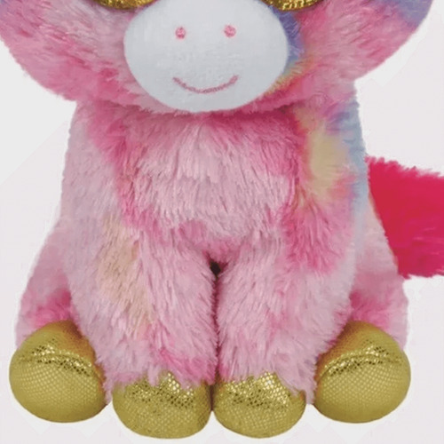 Juguete de peluche Ty Beanie Boos con forma de unicornio grande, 40 cm