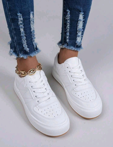 Zapatillas Casuales Blancas Shein