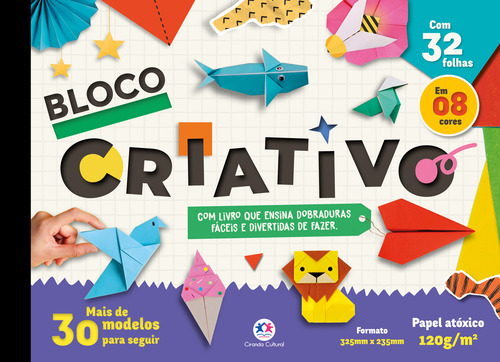 Bloco Criativo, De Ciranda Cultural, Ciranda Cultural. Editora Ciranda Cultural, Capa Mole, Edição 1 Em Português, 2023