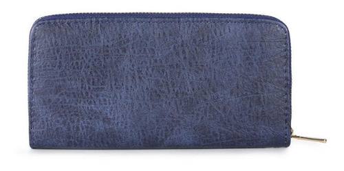 Billetera Para Mujer Carven Billetera Camelia Azul Azul 