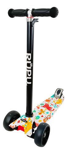 Scooter Monopatin Spring Cat Gato Niñas Regulable Rueda Led