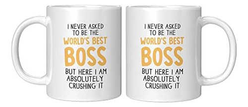 Nunca Pedí Ser El Mejor Jefe Del Mundo, Taza De Café Boss