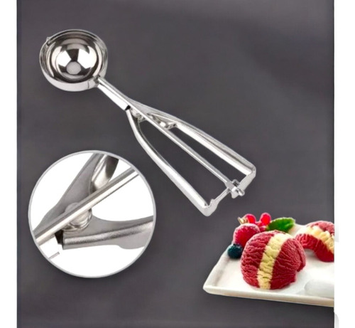 4 Pcs Cuchara Para Helado Bolas Feria Nieve Dispensador
