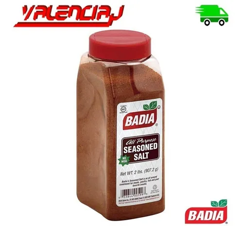 Condimento Badia Sal Sazonada Todo Proposito 907.2 Grs