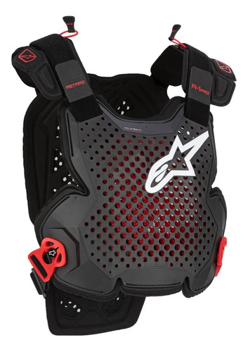 Peto Alpine A1 Pro Chest Motocross Enduro Negro Xl/xxl