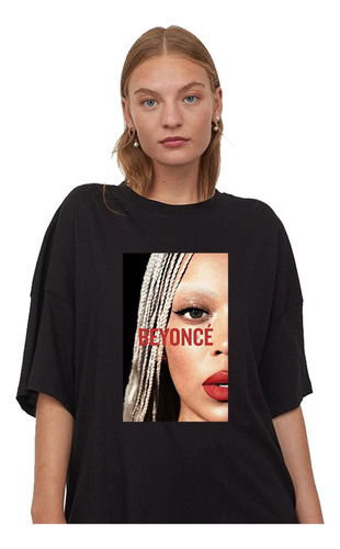 Remera Unisex Beyonce Red Portada Personalizada Algodón