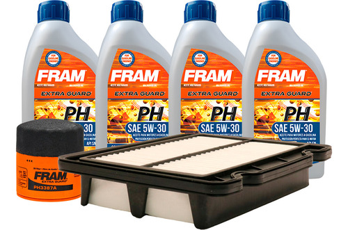 2 Filtros Y Aceite Mineral 5w30 Swift+ L4 1.6l 04 - 09 Fram