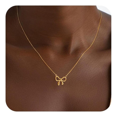 Baylay Regalos De San Valentín Para Ella - Collar De Oro Par