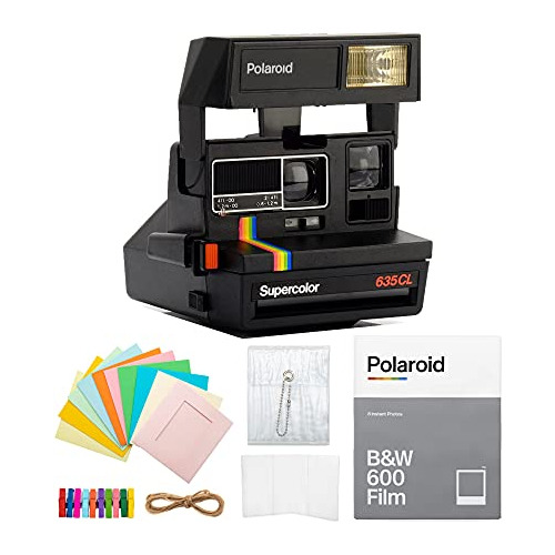 Polaroid 600 Supercolor Camara Instantanea Pelicula Kit