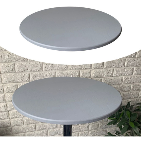 Tapa De Mesa Impermeable Protector De Tela De Mesa Redonda