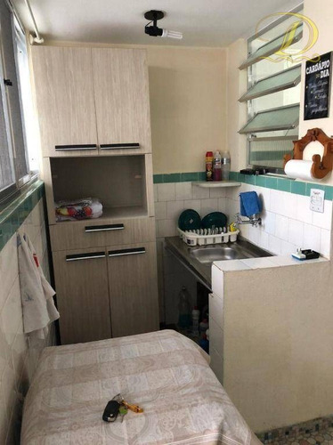 Imagem 4 de 14 de Kitnet À Venda Na Vila Guilhermina, Perto Da Praia E Aceita Financiamento Bancário!!! - Kn0210