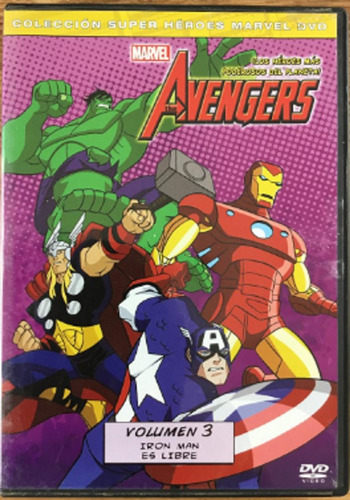 Avengers Vol 3 Pelicula Dvd Original Sellada