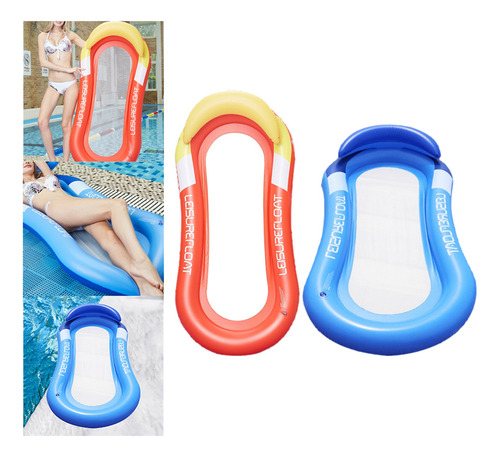 2xpool Flotador Cama Natación Malla Silla Flotante Sofá