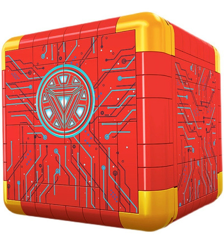 Caja De Mecanismos De Iron Man, Bloques De Construcción, Mod