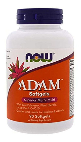 Múltiples Vitaminas Para Hombres Now Foods Adam, 3880