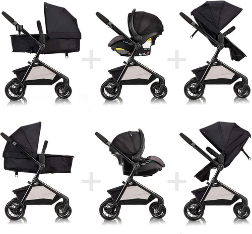 Imagen 6 de 8 de Carriola Evenflo Pivot Portabebe Base Latch