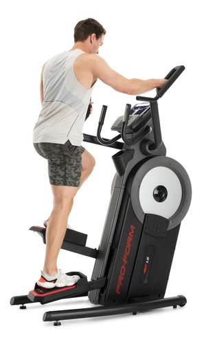 Imagen 6 de 6 de Entrenador Elíptica Proform Hiit L6 Pantalla De 6 Negra