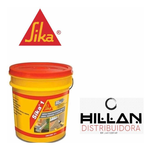 Imagen 2 de 3 de Sika 1 Cuñete Al Mejor Precio Del Mercado