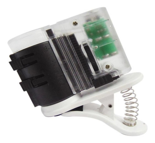 Lupa Microscopio Para Celular 27x Con Luz Led Y Luz Uv