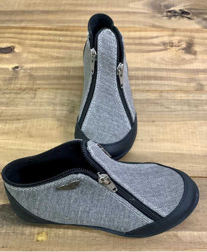 Imagen 6 de 6 de Zapatillas Botita Te Para Tres Diseños Exclusivos De Cierres