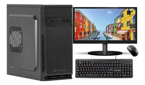 Computador Completo Total Office Intel Core I5 4570 4ª Geração 16gb Ram 240gb Ssd Monitor 20 75hz Hdmi
