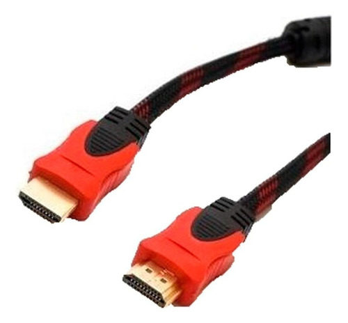 Cable Hdmi Video 3 Mts Pc Notebook Tv Ps4 Mallado Con Filtro