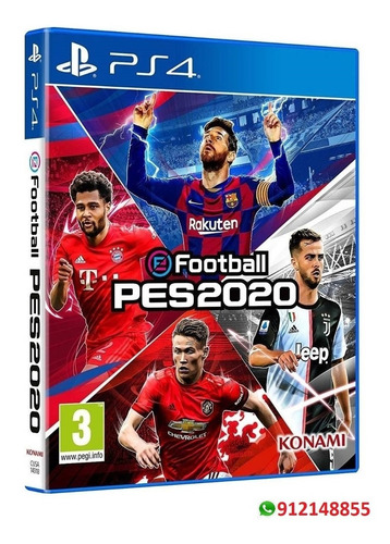 Pes 2020 Ps4 100% Original Sellado + Envió Gratis S/149.99