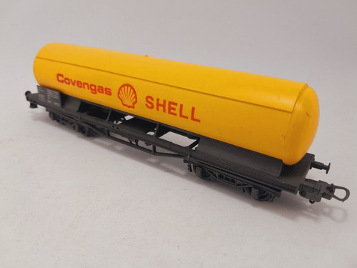 Imagen 5 de 10 de Nico Vagon Tanque Largo Con Boguies Shell Lima H0 (vcl 26)