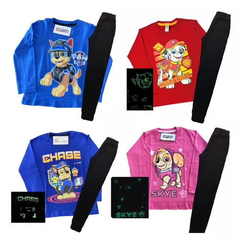 Camiseta manga larga Chase Patrulla Canina Paw Patrol 4 años