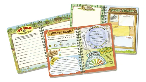 Mi Diario Completo De Campamento De Verano: Un Libro De Actividades Para Niños Superdivertido, Lleno De Bromas Y Que Llena Espacios En Blanco