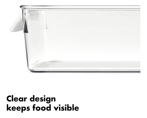 Contenedor Para Refrigerador Oxo, Plastico, 37.6 X 14.6 Cm