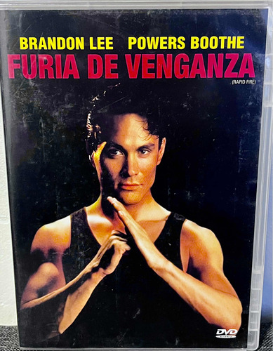 Película Dvd Original Furia De Venganza Brandon Lee. 1992.