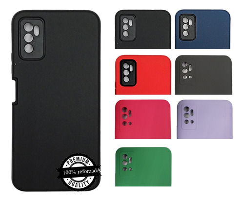 Funda Case Protector Para Zte A71 Reforzado 