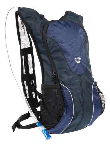 Morral Bolso Gw Hidratación Capacidad Mochila 10 Litros Vejiga 2 Litros Multiuso Color Azul