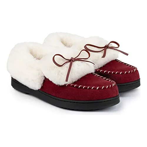 Rockdove Women's Trapper Moc Memory Foam Slipper