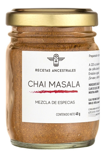 Imagen 1 de 4 de Mezcla Especias Chai Masala X 40 Gr - Premium Exquisitas