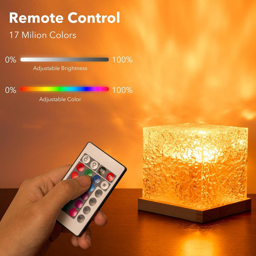 Proyector De Luz Nocturna Led Usb Ocean Wave Galaxy De Regal