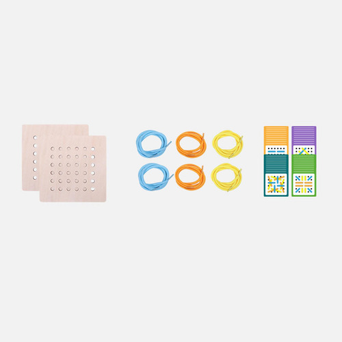 Juguetes Para Enhebrar Cuerda, Juego De Enhebrado, Juguete