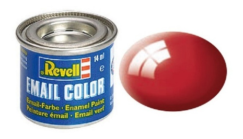 Pintura Revell Enamel Color 134 Rojo Italia Brillan Autoslot