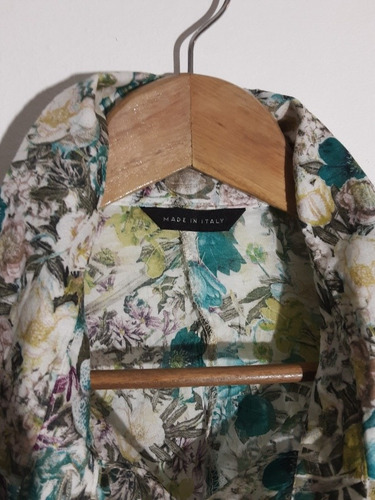 Imagen 3 de 8 de Blusa Floreada Italiana