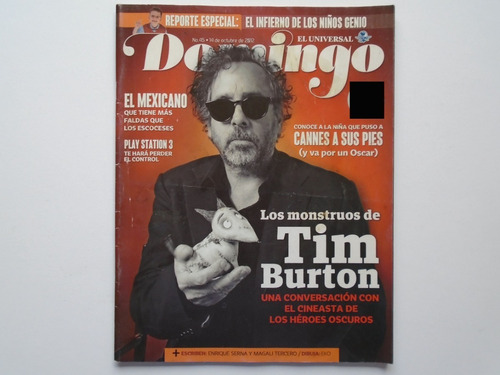 Tim Burton Revista Domingo No.45 El Universal 