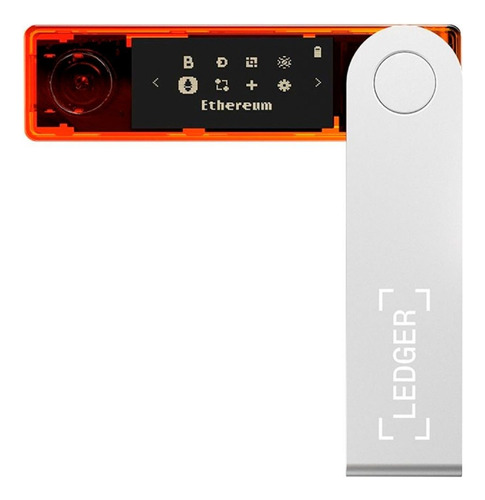 Ledger Nano X - Crypto Hardware Wallet - Blazing Orange