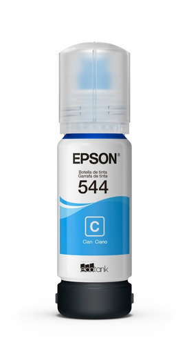 Botella Tinta Epson T544 Cian Original T544220 Fs