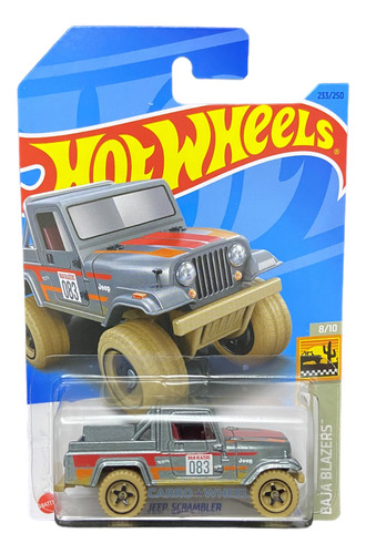 Hot Wheels Jeep Scrambler Hw Colección Escala 1:64