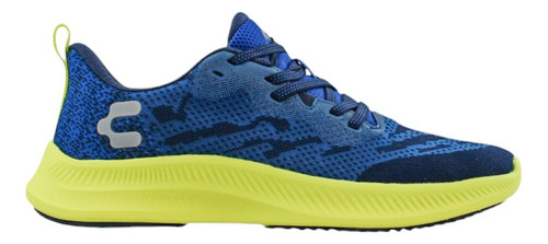 Tenis Deportivos Hombre Charly 1086229 Running Rey / Limón