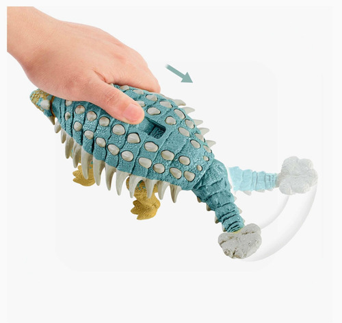 Imagen 4 de 4 de Ankylosaurus Bumpy Jurassic World Mattel