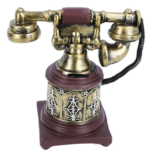 Decoração De Mesa: Modelo De Telefone Decorativo Retrô, Deco